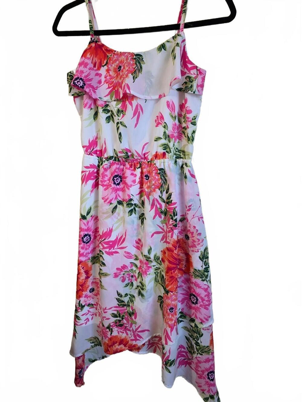 The Children's Place Floral High-Low Dress Size S/P